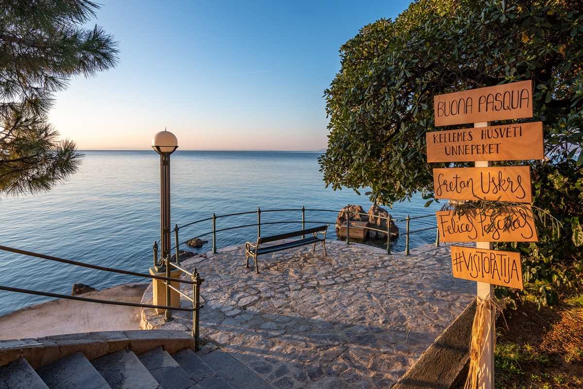 Ostern in Opatija